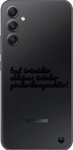 test ürünüdür aldığınız ürünler size gönderilmeyecektir!