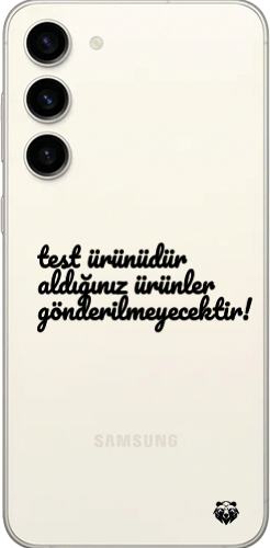 test ürünüdür aldığınız ürünler size gönderilmeyecektir!