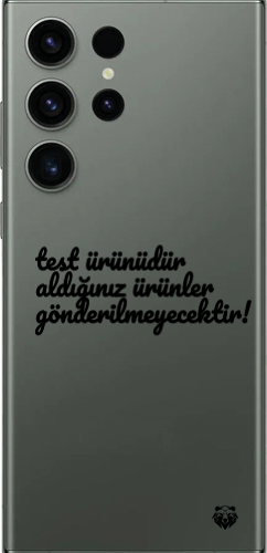 test ürünüdür aldığınız ürünler size gönderilmeyecektir!