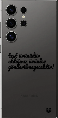 test ürünüdür aldığınız ürünler size gönderilmeyecektir!